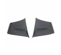 Aileron de Moto Kit D'aile Becquet Aérodynamique Moto avec Autocollant Adhésif Décoration Moto pour R3 R25(Matte Black)