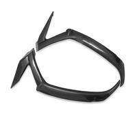 Aileron de Moto Panneau Latéral pour Moto Garniture Avant Carénage Bords Kit De Couverture Latérale pour Kawasaki pour ZX10R pour ZX-10R 2011-2020 Carénage De Moto(Look de Fibre de Carbone)