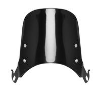 Aileron de Moto Pare-Brise Rétro Déflecteur Vent Sport Compact Universel pour Motos pour Suzuki pour VX 800 pour SV 650 pour GS 500E(Noir)