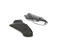 Aileron De Moto Pour 250SR 450SR Becquet Latéral Réglable Pour Moto Avec Rétroviseur Universel Pour Moto Route D'ailes Aérodynamiques(Bright wings mirror)