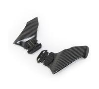 Aileron De Moto Pour 250SR 450SR Becquet Latéral Réglable Pour Moto Avec Rétroviseur Universel Pour Moto Route D'ailes Aérodynamiques(Bright wings base)