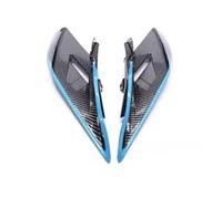 Aileron De Moto pour 450SR 2022 2023 2024 2025 Pièces De Moto, Becquet Nu Avant, Ailes De Carénage À Ailes Fixes Capot De Carénage(A Blue)