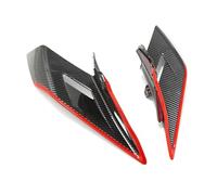 Aileron De Moto pour 450SR 2022 2023 2024 2025 Pièces De Moto, Becquet Nu Avant, Ailes De Carénage À Ailes Fixes Capot De Carénage(B Carbon Fiber Pattern)