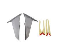 Aileron de Moto pour ADV350 pour ADV 350 2022-2025 Moto Sport becquets latéraux carénage Partie Aile déflecteur Pare-Brise Pare-Brise Ailes aérodynamiques(Light Gray)