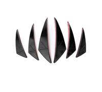 Aileron de Moto Pour BMW Moto Aileron Avant Carénage Aile Latérale Pare-Brise Déflecteur D'Air Aileron Aérodynamique Kit Spoiler Aile Aérodynamique(Noir)