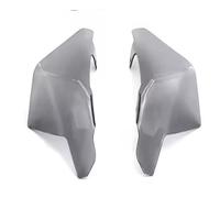 Aileron De Moto pour BMW pour R1300GS pour Adventure 2024 + Déflecteurs d'air Bilatéraux Pare-Brise Déflecteur De Vent Latéral Spoiler Capot De Carénage(Gray)