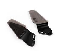 Aileron De Moto Pour BMW S1000RR R1250RS M1000RR HP4 Aileron Rétroviseur Fixe Kit D'aileron Aérodynamique Pour Moto Course Moto Aileron Avant(Bright black Brown)