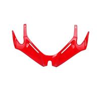 Aileron de Moto pour CBR250RR pour CBR 250RR 2017-2023 Ailes Carénage Avant Moto Kit Couverture Coque D'aile Aérodynamique(Rouge)