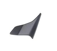 Aileron de Moto pour CFMOTO CF250SR 250SR MY22 Pièces De Moto Side Downforce Spoilers Nus Ailettes Fixes Carénage Ailes Déflecteurs Ailes aérodynamiques(Left-Carbon Fiber)