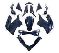 Aileron de Moto pour Goldwing GL1800 2018 2019 2020 2021 2022 2023 Kit Carénage ABS Moto(Painted Blue)