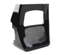 Aileron De Moto pour Harley pour Road pour Street Glide 2017-2022 Noir Brillant Carénage De Moto Becquet Avant Ensemble De Couverture De Menton De Radiateur Sabot Protection Moteur