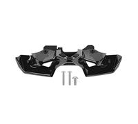 Aileron De Moto pour Kawasaki pour Z900 2020-2025 Moto Spoiler Avant Nu Winglet Kit D'aile Aérodynamique Spoiler Capot De Carénage(Black)