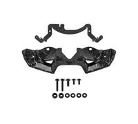 Aileron de Moto pour Kawasaki Z900 Z 900 2020-2024 Spoiler Avant Ailettes D'appui Carénage Aérodynamique Moto Becquet Nez Cône Extension Capot Ailes aérodynamiques(Forged Pattern)