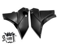 Aileron de Moto pour MT-07 pour FZ-07 pour MT07 pour FZ07 2014-2022 2023 Moto Belly Pan Moteur Spoiler Carénage Inférieur Corps Cadre Panneau Protecteur Aileron aérodynamique(2021-2023 Black)