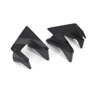 Aileron De Moto pour MT07 pour MT-07 2018 2019 2020 Ailes De Carénage Latérales Fixes pour Moto Moto Becquet Avant(Noir)