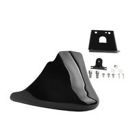 Aileron de Moto Pour Sportster XL883 1200 Moto Motocross Avant Spoiler Inférieur Garde-Boue Housse de Protection Barrage d'Air Carénage de Menton Aile Aérodynamique(Bright Black)