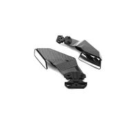 Aileron De Moto Pour Suzuki Pour GSXR 600 750 1000 Pour GSX650F Pour GSX1300R Rétroviseur Moto Réglable Rotatif Moto Aileron Avant(Carbon)
