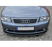 Aileron de pare-chocs avant noir brillant pour Audi S3 8L 1999-2003