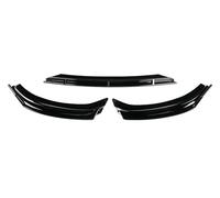 Aileron De Pare-Chocs Avant pour A3 8V Standard Edition 2017 2018 2019 2020 Kit De Diffuseur De Pare-Chocs Avant(Glossy Black)