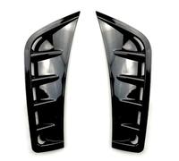Aileron de pare-chocs avant pour Mercedes Benz GLC 260/300 (2020-2023) - Accessoire extérieur en plastique aspect fibre de carbone, noir, 25 x 15 x 5 cm
