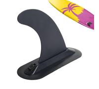 Aileron de planche à pagaie amovible - Queue de 15,5 x 20,6 cm, stabilisateur universel en hydrofoil de rechange | Suivi de la planche de surf Skeg Performance professionnelle composant clé
