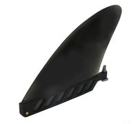 Aileron de planche de surf flexible de 11,7 cm pour longboard, élastique, souple, résistant à la casse, avec adaptateur de verrouillage à vis (20 x 14 cm, jaune/vert/noir)