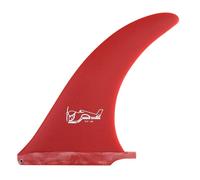 Aileron de planche de surf True Ames Fins Greenough 4A Rouge 7'