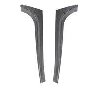 Aileron de spoiler de voiture pour VW Pour Golf 5 Pour MK5 Pour R32 2003-2008 Paire De Voiture Arrière Look Sportif Lunette Arrière Splitter Latéral Fenêtre Becquet Arrière De Voiture(Fibre de Carbone
