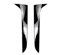 Aileron de spoilers automobiles pour A4 pour B8 Allroad Avant 2009-2016 Aileron latéral de vitre arrière de voiture Autocollant de décoration d'aile (noir brillant)