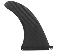 Aileron de Surf 10 Pouces en PVC Écologique pour Planche de Surf et - Noir, Léger et Stable, Accessoire Compatible Toutes Planches