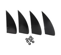 Aileron de Surf - 4 Pièces De Rechange De Splitter pour Le Kiteboarding | Splitter d'eau pour Planche De Surf | pour La Natation Snorkeling Plongée Le Kayak Voyage Piscine Vacances Plage Lac