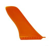 Aileron de Surf Nylon pour fibre 26.5x26cm Aileron de Surf Nylon | pour fibre de verre , contrôle directionnel, dérive latérale, box standard, couleur bleue(Orange)