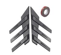 Aileron de toit pour fenêtre arrière | Aileron de fenêtre latérale de voiture - Déflecteur de réduction du bruit du vent pour vitres de véhicules et rétroviseurs