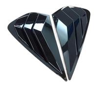 Aileron de Toit pour KIA Forte K3 2019-2022 (2 pièces) - Garniture de Stores latéraux arrière - Autocollants et Cadre