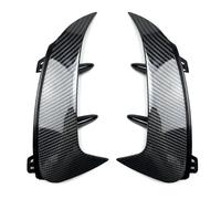 Aileron De Voiture 19 pour Classe A pour W177 A180 A200 A220 A250 A35 Garniture Ventilation Arrière Pare-Chocs Lèvre Latérale Canards Séparateur Aile de Queue de Voiture(Look de Carbone)
