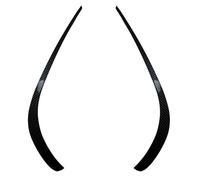 Aileron De Voiture 2014-2017 pour Benz pour CLS Classe C218 X218 pour AMG Canard Séparateur Avant Spoiler Antibrouillard Calandre Garniture Aile de Queue de Voiture(Look de Carbone)
