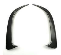 Aileron de Voiture 2X Pare-Chocs Arrière Spoiler Évent Couverture Côté Canard pour Mercedes pour Benz W117 CLA 200 220 260 250 45 pour AMG 2014-2018 Aile Becquet Voiture(Look de Carbone)
