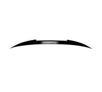 Aileron De Voiture Aileron Toit Coffre Arrière pour pour A3 8 Ans Sportback 2021 + Séparateur Hayon Becquet Coffre Lèvre Aile de Queue de Voiture(Noir Brillant)
