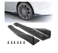 Aileron De Voiture Becquet Pare-Choc Arrière Universel Protection Garniture D'aile Lèvre Diffuseur Anti-Crash Jupe Latérale Séparateur d'angle Aile de Queue de Voiture(Side CB)