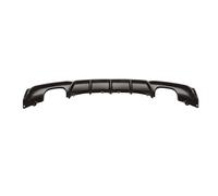 Aileron De Voiture Convient pour BMW Série 3 Berline pour F30 pour M-Tech Auto Kit Becquet Lèvre Pare-Chocs Inférieur Diffuseur Arrière Aile de Queue de Voiture(Double-Four)