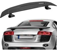 Aileron de voiture GT Wing - Aileron universel de 46,3 pouces - Compatible avec les berlines et les coupés - Matériau ABS haute résistance - Aileron arrière pour la course - BGW/JDM Drift - Noir brill