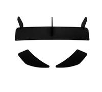 Aileron de Voiture Lèvre Diffuseur Pare-Chocs Arrière Voiture ABS Noir Mat Protecteur Becquet Séparateur Queue pour VW pour Golf 7R 2013 2014 2015 2016