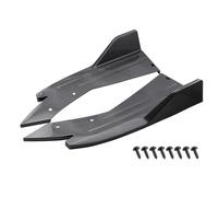 Aileron De Voiture Lèvre Pare-Choc Arrière Universelle Protection Garniture Diffuseur Anti-Crash Jupe Latérale Séparateur d'angle D'enveloppe Aile de Queue de Voiture(Look de Carbone)