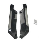 Aileron de Voiture Lot de 2 diffuseurs universels pour Pare-Chocs pour arrière de Voiture, Protection Contre Les Rayures, pour Durable, léger, avec 6 vis(2)