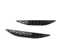 Aileron de Voiture Lot de 2 réflecteurs de Pare-Chocs pour arrière Noirs Brillants pour VW pour Golf 7 7.5 GTI R pour Standard 2013-2016 2017 2018 2019 2020(B MK7)