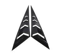 Aileron de Voiture pour Hyundai pour Elantra Avante CN7 2020 2021 Persiennes de Lunette latérale pour arrière Panneau de becquet de vitre de Custode Accessoires(Black A)