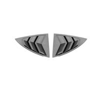 Aileron de Voiture pour Tesla pour modèle Y 2020 2021 2022 becquet de vitre latérale Pare-Soleil de carrosserie Pare-Soleil de vitre pour arrière Triangulaire(Carbon Look)