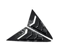 Aileron de Voiture pour VW pour Golf 7 MK7 .5 2013~2019 Avant Triangle Fenêtre Persienne Volet Latéral Stores Couverture Garniture Autocollant Évent Voiture Becquets Arrière