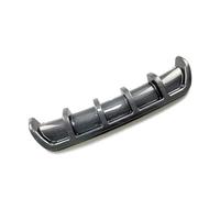 Aileron Diffuseur Pare-Chocs Arrière Noir Brillant, Aileron Requin Universel À 6 Ailerons pour BMW E90, Accessoires Becquet Arrière(Fibre de Carbone)