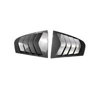 Aileron Fenêtre Arrière Voiture Pour F80 M3 M3CS 2014-2018 Persiennes Lunette Arrière Voiture Triangle Latéral Arrière Pare-soleil Spoiler Splitter Bodykit(Carbon Look)